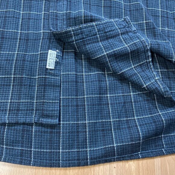 BRITCHES Great Outdoors Heavy Flannel Shirt (Men’s Size M) • Vintage • EUC - Picture 3 of 7